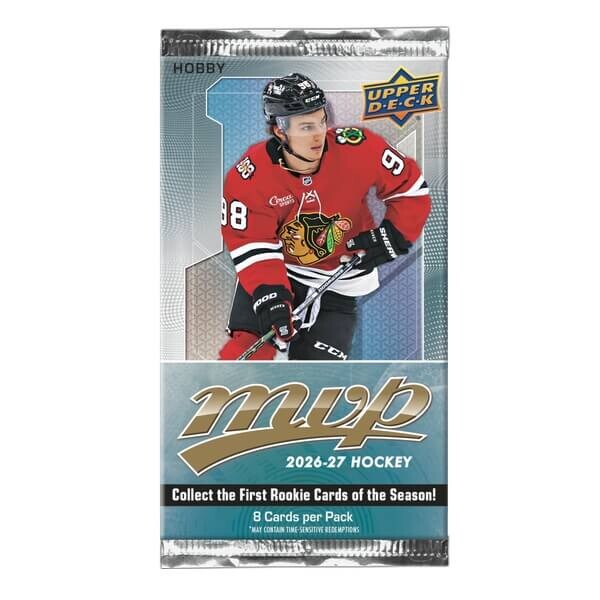 2026-2027 NHL Upper Deck MVP Hobby Balíček - hokejové karty