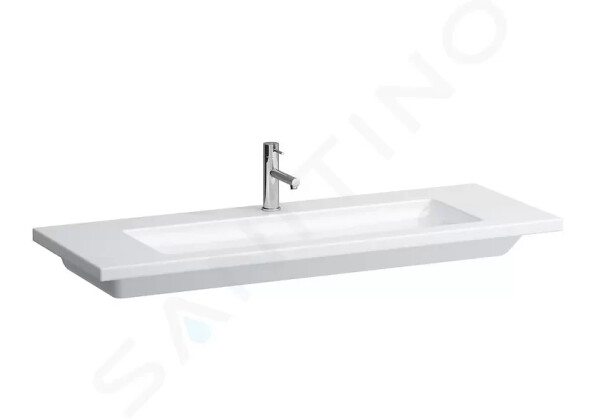 Laufen - Living Umyvadlo nábytkové 1300x480 mm, s 1 otvorem pro baterii, bílá H8164360001041