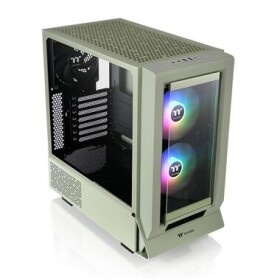 THERMALTAKE Ceres 350 MX světle zelená / E-ATX / 2x USB-A 3.0 / 1x USB-C 3.2 / 3x 140mm / bez zdroje / průhlední bočnice (CA-1Z3-00MEWN-00)