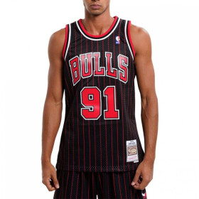 Mitchell & Ness Chicago Bulls NBA Swingman Alternate Jersey Bulls 95 Dennis Rodman M SMJYGS18150-CBUBLCK95DRD pánové s
