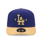 New Era Pánská kšiltovka Los Angeles Dodgers MLB Authentic Gold 2025 World Series Champions 9SEVENTY Stretch-Snap