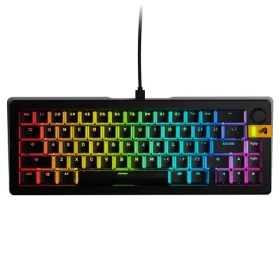 Glorious GMMK 3 HE 65% - Fox HE ANSI černá / herní 65% TKL / USB-C / ANSI (US) layout / Fox HE / RGB / 1.4m (GLO-KB-GMMK3-65-PB-HE-W-BLK-US)