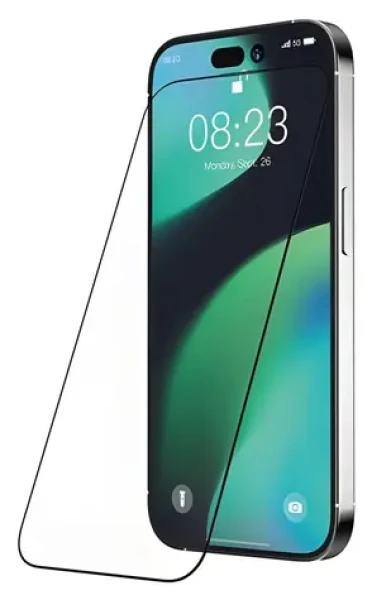 Devia Van Series černá / Ochranné sklo / Apple iPhone 15 Pro / Anti-Static (6938595388903)