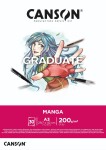 Skicák Canson Graduate Manga A3 200 g/m2, 30 listů