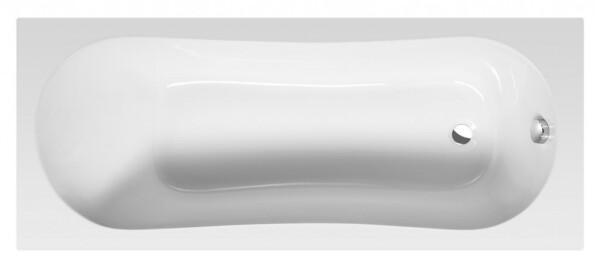 AQUALINE - JIZERA vana 170x70x39cm, bílá G1770