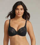 Dámská krajkovaná podprsenka s kosticí PLAYTEX FLOWER ELEGANCE UNDERWIRE BRA - PLAYTEX - černá 80 C