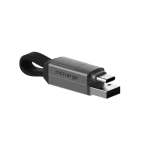 Rolling Square inCharge 6 šedá / magnetický kabel 6v1 / USB / USB-C / Lightning / MicroUSB / 15W (RS-SIX01R)