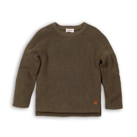 Svetr chlapecký, Minoti, BRO 6, khaki - 68/80 | 6-12m