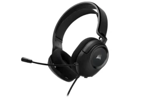 Corsair HS35 v2 Carbon / Herní sluchátka s mikrofonem / 3.5 mm jack / 32 Ohm / kabel 1.1 m / odpojitelný mikrofon (CA-9011377-EU)