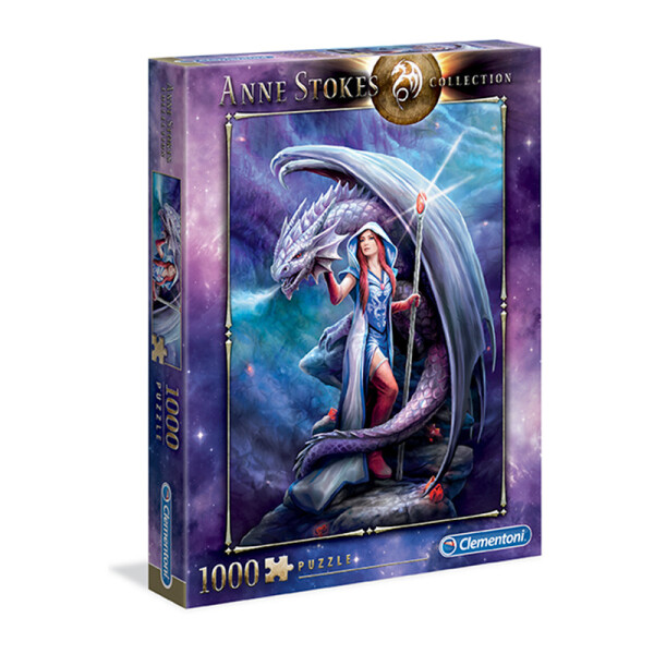 Puzzle Anne Stokes: Dračí mág 1000 dílků - Sassy