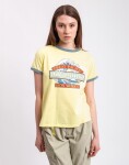 Tričko Patagonia W's Great Waves Ringer Tee Lemon Zest