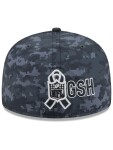 New Era Pánská kšiltovka Houston Texans NFL Chicago Bears 2026 Salute to Service 59FIFTY Fitted Velikost: 7 1/4