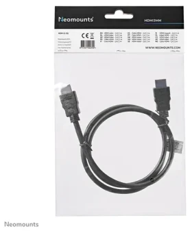 Neomounts HDMI3MM černá / Kabel HDMI / High Speed / 1 m / 10,2 Gbit/s (HDMI3MM)