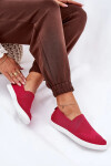 Dámské slip-on tenisky Big Star – fuchsiové Velikost: 41