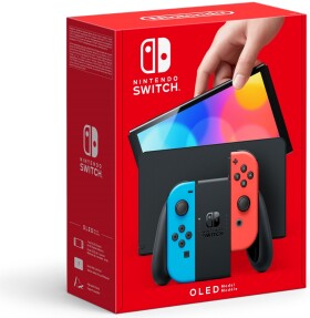 Nintendo Switch - červená modrá ( OLED model ) (NSH007)