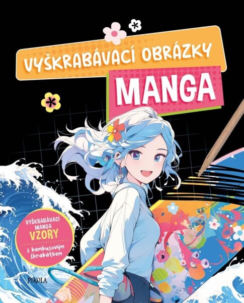 Vyškrabávací obrázky: Manga