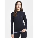 Běžecké tričko CRAFT ADV Warm Intensity LS černá Velikost textilu: