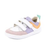 Dívčí barefoot textilní tenisky LOOP WHITE/LILA Froddo G3130282-8 - 24