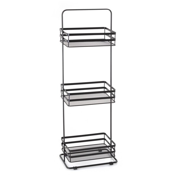 AWD Interior - Koupelnový regál černý AWD02041885 AWD02041885