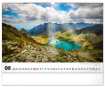 Nástěnný kalendář 2027 Notique Magické Tatry, 48 x 33 cm