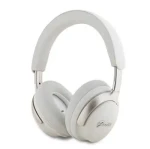 Guess PU Leather Script Logo ANC/ENC Bezdrátová Sluchátka White (57983122348)