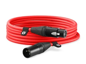 Rode XLR6M-R červená / XLR kabel / XLR (M) - XLR (F) / 6 m (XLR6M-R)