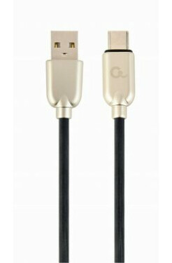 Gembird CC-USB2R-AMCM-2M USB-C kabel 2 m černá / USB 2.0 A (M) - USB-C (M) (CC-USB2R-AMCM-2M)