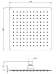 DEANTE - Therm titan - Sprchový sloup, se sprchovou baterií, termostat NAC_D4HT