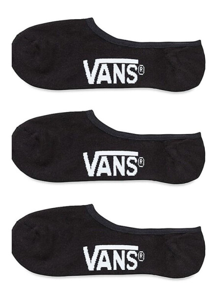 Vans CLASSIC SUPER NO SHO black pánské kotníkové ponožky 10-13