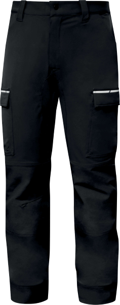 Pracovní kalhoty Delta Plus Mach 5 RIP Stop strečové Barva: Černá, Velikost: 2XL (M5PA3TSTRNOXX)