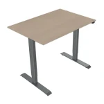 Neutralle MOKJ75140ANN Pracovní stůl javor-šedá / elektricky nastavitelná výška / 75x140cm / nosnost 70kg (MOKJ75140ANN)