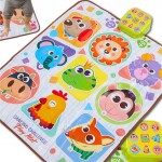 MalPlay Interaktivní podložka se zvířátkami