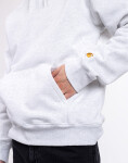 Carhartt WIP Hooded Chase Sweat Ash Heather/Gold S