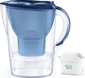 Brita Marella modrá + 1x filtr Maxtra Pro / Filtrační konvice / 2,4 l / 150 l filtrace (1052799)