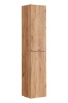 COMAD - Vysoká skříňka 2 dvířka DUB CAPRI 5907611647776