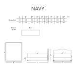 Materasso Čalouněná postel NAVY boxspring ROZMĚR: 2x (80x200) cm - boxspring,šedá