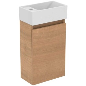 IDEAL STANDARD - Eurovit+ Skříňka s umývátkem, 55x35x20 cm, 1 dvířka, přírodní dub R0570Y8