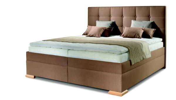 Boxspring Murano Rozměr: 180 x 200 cm, Matrace: Inflex - tvrdost 3, Rošt: Polohovací lamelový rošt