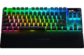 SteelSeries Apex Pro TKL černá / Bezdrátová herní klávesnice / RGB podsvícení / US layout (64865)