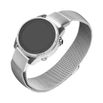 FIXED Síťovaný nerezový řemínek Mesh Strap pro Garmin QuickFit 20mm stříbrný