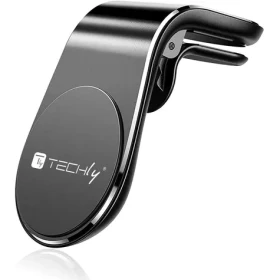 Techly I-SMART-UNIALTY černá / Magnetický držák do auta / Hliník / 3,5-6,5 palce / Otočný (I-SMART-UNIALTY)