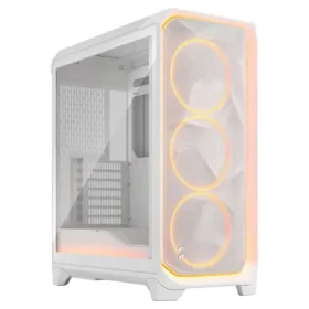 Fractal Design Meshify 3 Ambience Pro RGB White TG Clear Tint / Midi-Tower / ATX / bez zdroje / průhledná bočnice (FD-C-MES3A-05)