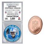 Mince Detroit Lions NFL Collectors Coins Series 1 Amon-Ra St. Brown