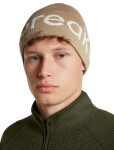 Unisex merino čepice ICEBREAKER Unisex Merino Icebreaker Beanie, Cumin/Ecru Heather