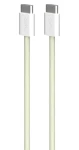 Puro Fabrik FABK4 žlutá / Datový kabel USB-C na USB-C / 60 W / 1,5 m