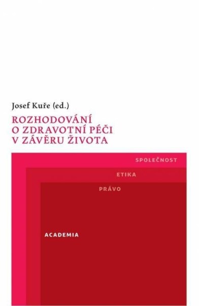 Rozhodování zdravotní péči závěru života Josef Kuře