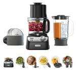Kenwood MultiPro XL Weigh+ FDM72.990BK černá / Kuchyňský robot / 1000 W / 3 l / vestavěná váha / mixér (0W22011070)