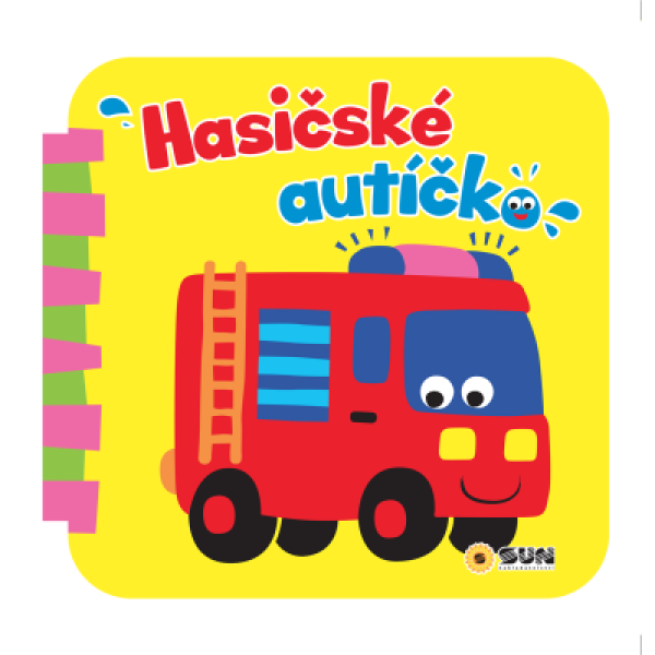 Hasičské autíčko - Hurá do vody - Knížka do vany
