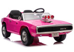 Mamido Dětské elektrické autíčko Dodge Charger R/T 24V 2x200W růžové