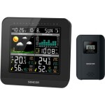 SENCOR SWS 5800 Meteostanice černá / barevný LCD / bezdrátové čidlo (8590669359882)